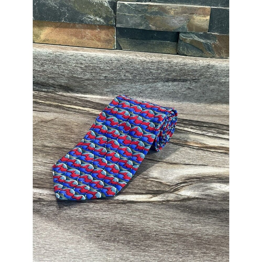 COCKTAIL COLLECTIONS 100% All Silk Necktie Molecular Expressions Pina Colada USA